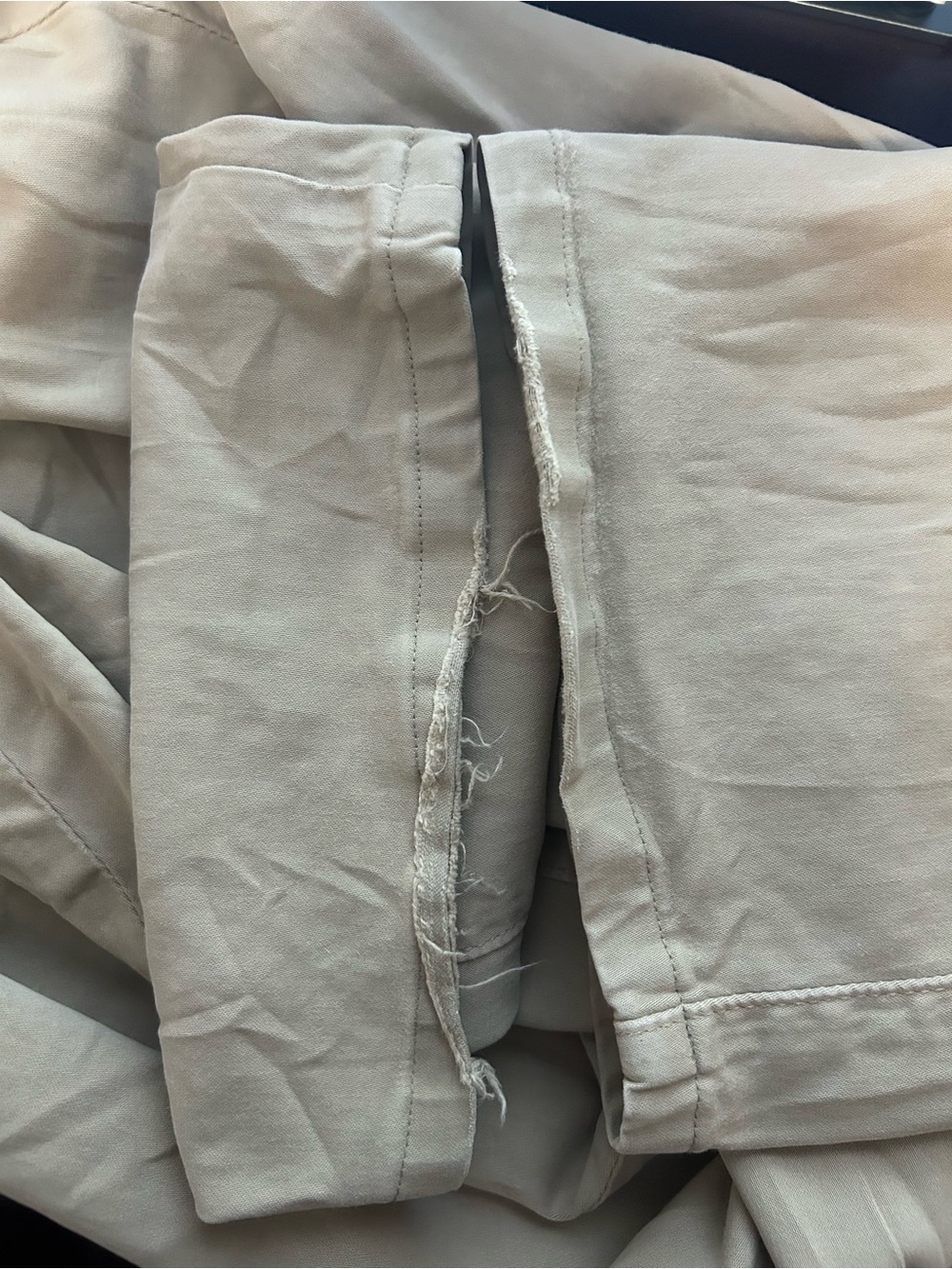 Ag Adriano Goldschmied Protege Straight Leg Men's Chino Pants in Beige - Picture 7 of 7